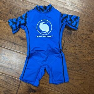 Swimline Kids Blue wetsuit Rashguard